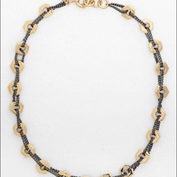 Marc by Marc Jacobs Bolts Bib Necklace - Picture 6 of 7